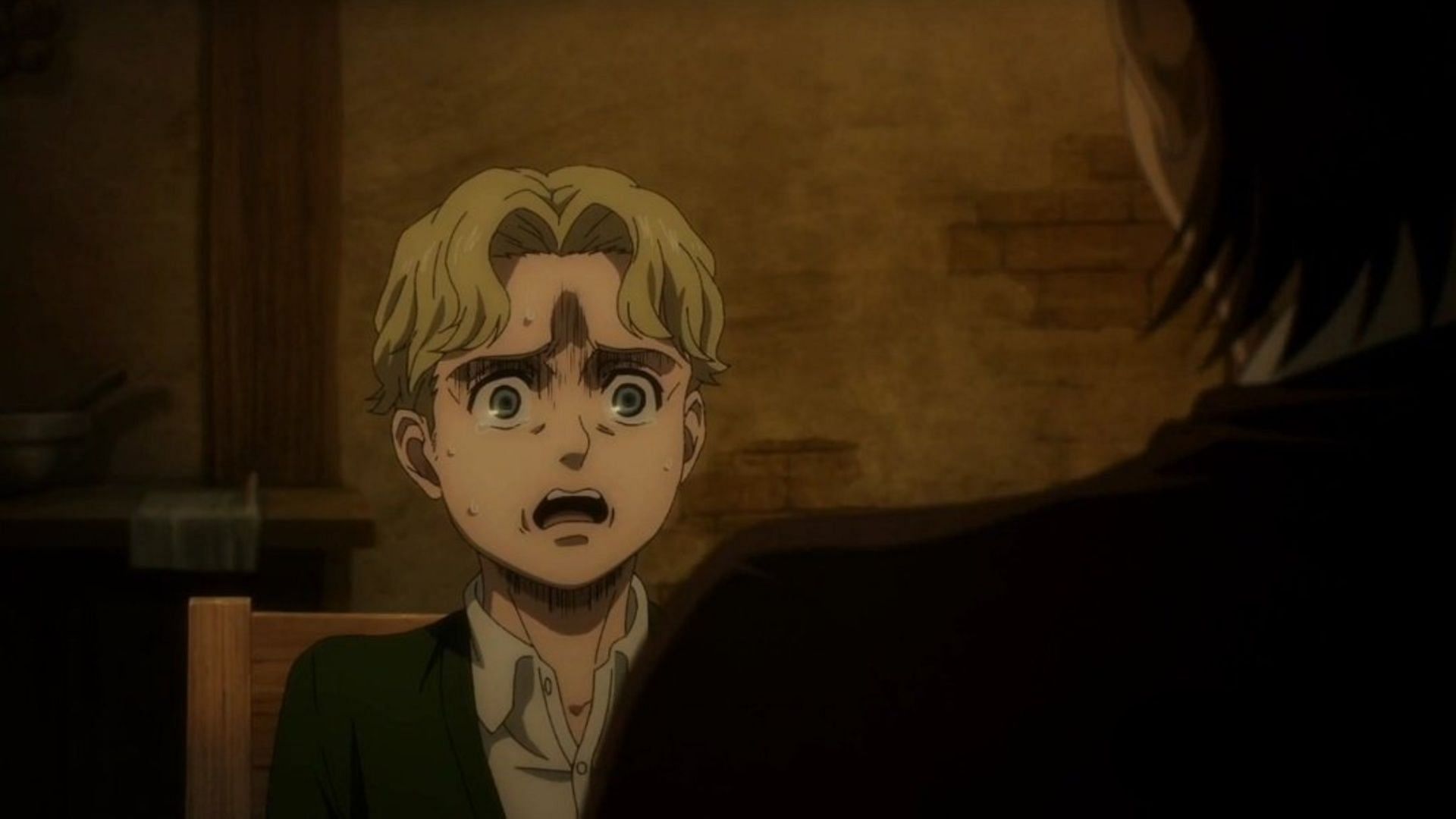 Zeke as seen in the anime (Image via MAPPA)